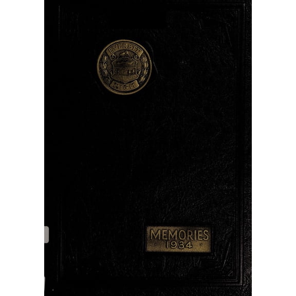(Custom Reprint) Yearbook: 1934 Everett High School - Memories Yearbook (Everett, MA)