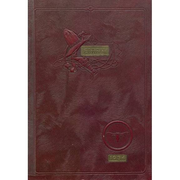 (Custom Reprint) Yearbook: 1934 Graham High School - Steer Yearbook (Graham, TX)