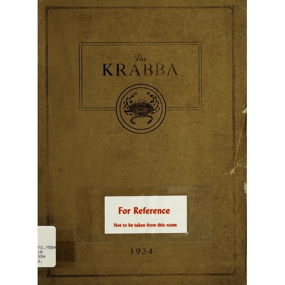 (Custom Reprint) Yearbook: 1934 Hampton High School - Krabba Yearbook (Hampton, VA)
