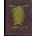 thumbnail image 1 of (Custom Reprint) Yearbook: 1934 Highland Park High School - Highlander Yearbook (Topeka, KS), 1 of 3