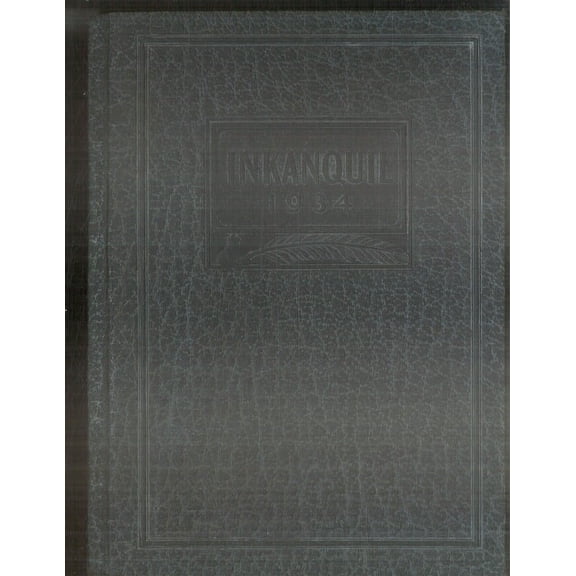 (Custom Reprint) Yearbook: 1934 Independence Junior College - Inkanquil Yearbook (Independence, KS)
