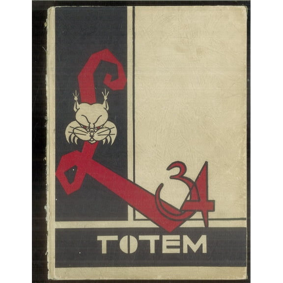 (Custom Reprint) Yearbook: 1934 Lincoln High School - Totem Yearbook (Seattle, WA)