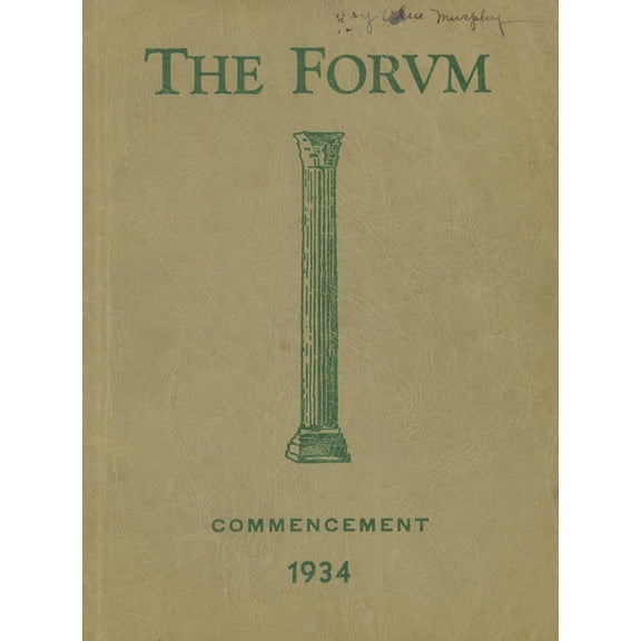 (Custom Reprint) Yearbook: 1934 Lockport High School - Forum Yearbook (Lockport, NY)