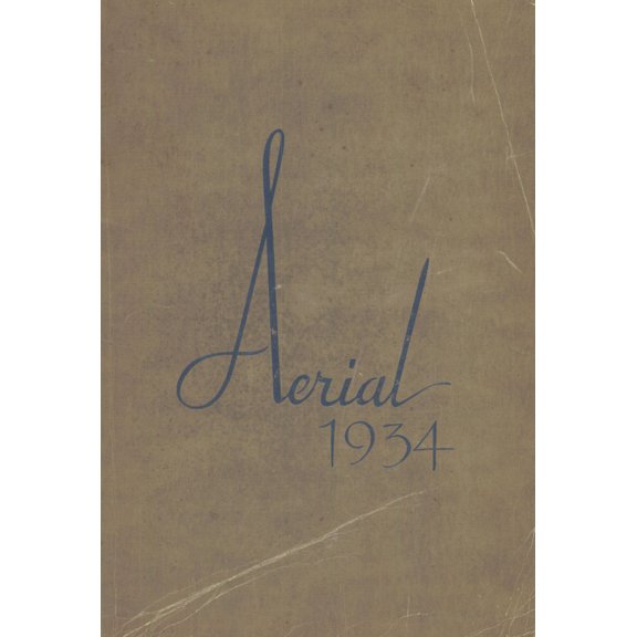 (Custom Reprint) Yearbook: 1934 Logan High School - Aerial Yearbook (Logan, OH)