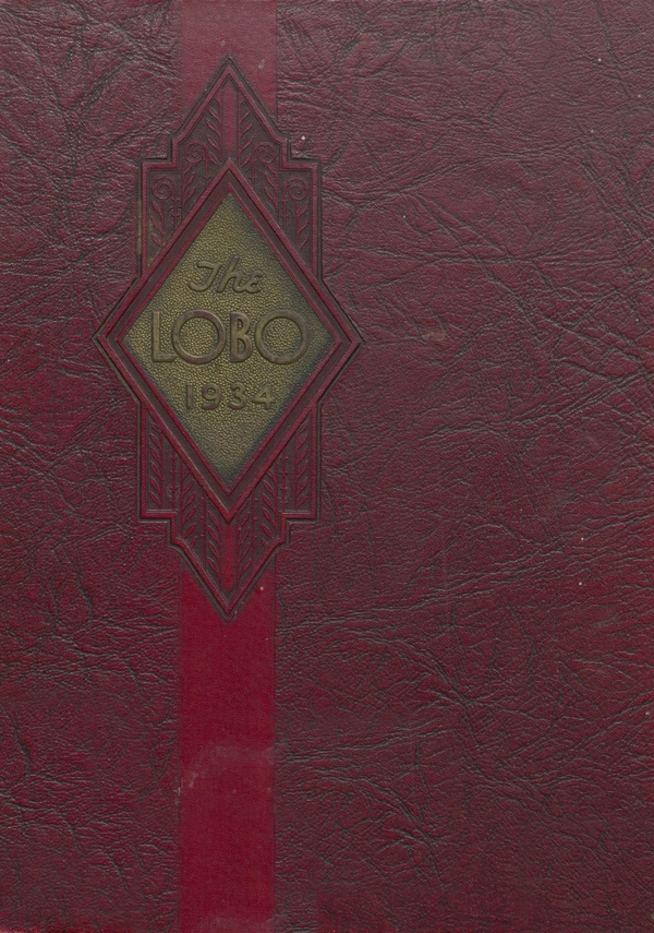(Custom Reprint) Yearbook 1934 Longview High School Lobo Yearbook