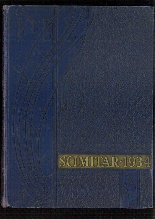 (Custom Reprint) Yearbook 1934 Lorain High School Scimitar Yearbook