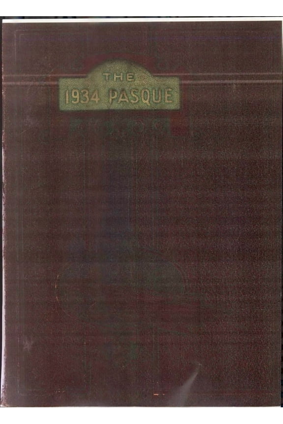 (Custom Reprint) Yearbook: 1934 Northern State University - Pasque Yearbook (Aberdeen, SD)