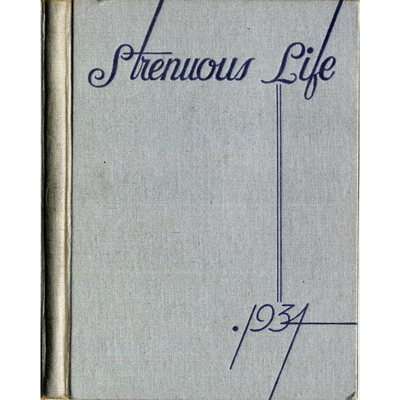 (Custom Reprint) Yearbook: 1934 Roosevelt High School - Strenuous Life Yearbook (Seattle, WA)