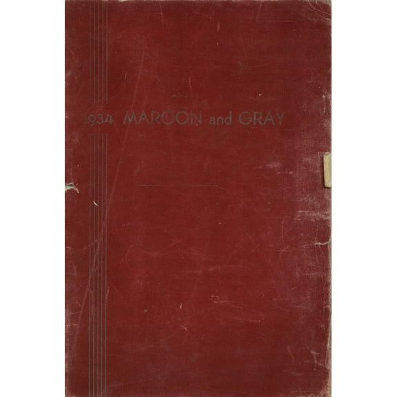 (Custom Reprint) Yearbook: 1934 Rossford High School - R Pride Yearbook (Rossford, OH)