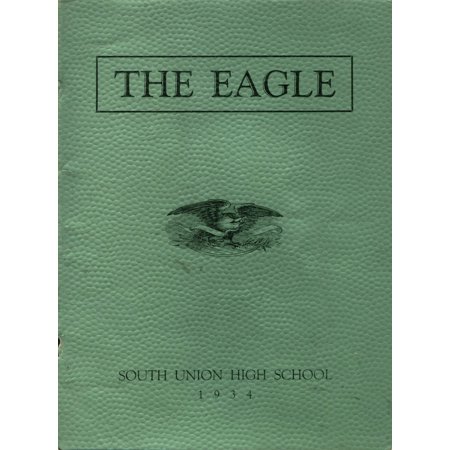(Custom Reprint) Yearbook: 1934 South Union High School - Eagle Yearbook (Uniontown, PA)