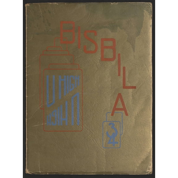 (Custom Reprint) Yearbook: 1934 University High School - Bisbila Yearbook (Minneapolis, MN)