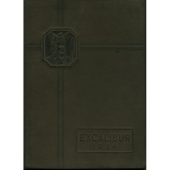 (Custom Reprint) Yearbook: 1934 Van Wert High School - Excalibur Yearbook (Van Wert, OH)