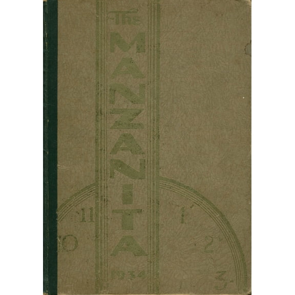 (Custom Reprint) Yearbook: 1934 Watsonville High School - Manzanita Yearbook (Watsonville, CA)