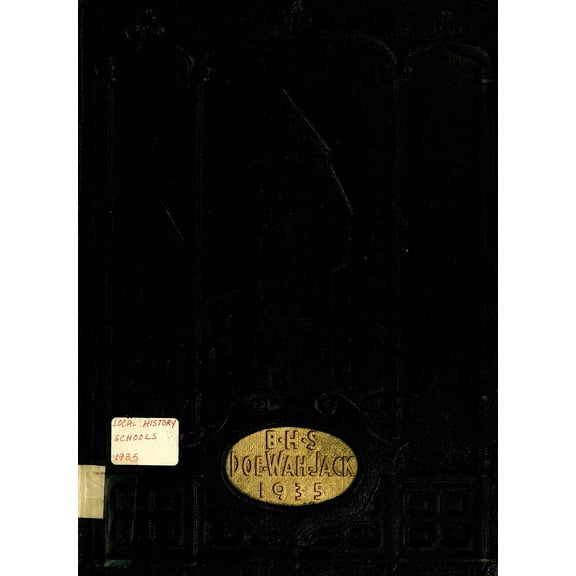 (Custom Reprint) Yearbook: 1935 Burlington High School - Doe Wah Jack Yearbook (Burlington, NC)