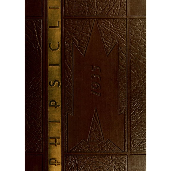 (Custom Reprint) Yearbook: 1935 Elon University - Phi Psi Cli Yearbook (Elon, NC)