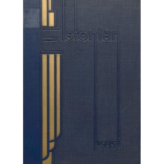 (Custom Reprint) Yearbook: 1935 Elston High School - Elstonian Yearbook (Michigan City, IN)