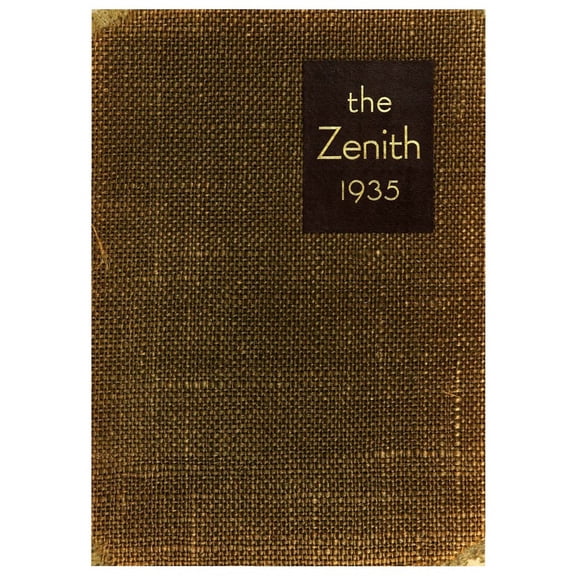 (Custom Reprint) Yearbook: 1935 High Point University - Zenith Yearbook (High Point, NC)