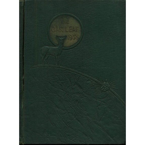 (Custom Reprint) Yearbook: 1935 Hugh Morson High School - Oak Leaf Yearbook (Raleigh, NC)