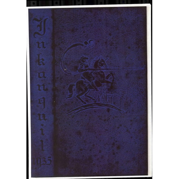 (Custom Reprint) Yearbook: 1935 Independence Junior College - Inkanquil Yearbook (Independence, KS)