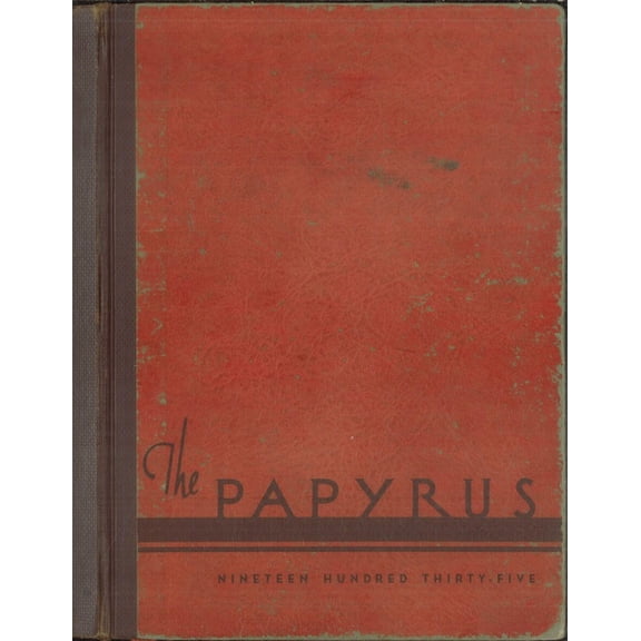 (Custom Reprint) Yearbook: 1935 Kaukauna High School - Papyrus Yearbook (Kaukauna, WI)