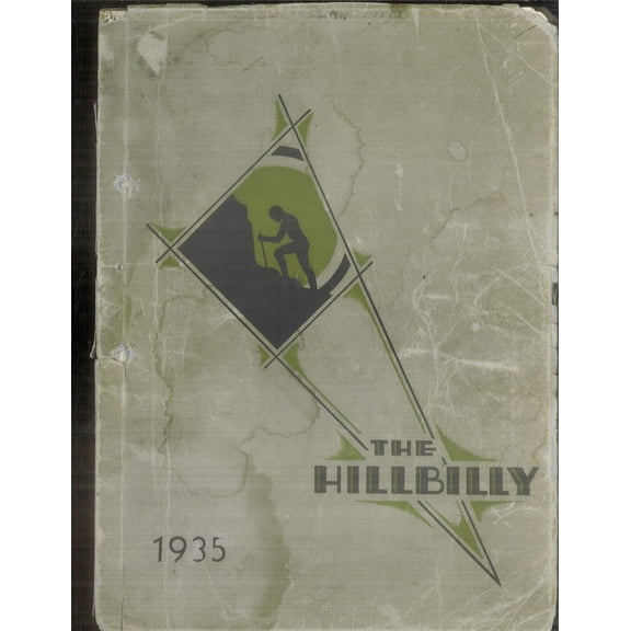 (Custom Reprint) Yearbook: 1935 Lee Edwards High School - Hillbilly Yearbook (Asheville, NC)