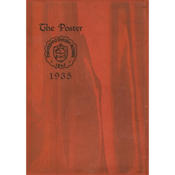 (Custom Reprint) Yearbook: 1935 Painted Post High School - Poster Yearbook (Painted Post, NY)