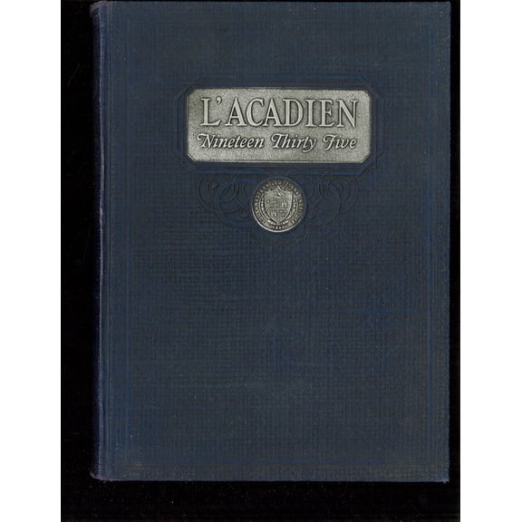 (Custom Reprint) Yearbook: 1935 Southwestern Louisiana Institute - Lacadien Yearbook (Lafayette, LA)