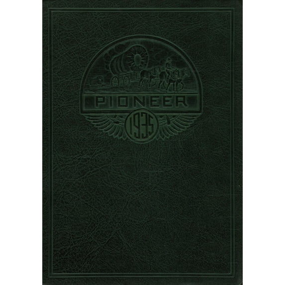 (Custom Reprint) Yearbook: 1935 Swanton High School - Pioneer Yearbook (Swanton, OH)