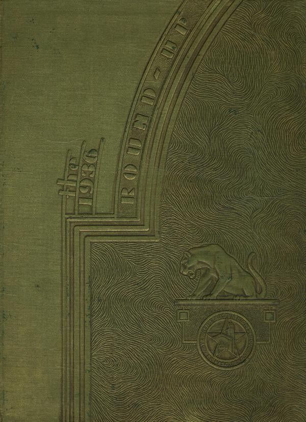 (Custom Reprint) Yearbook 1936 Austin High School Round Up Yearbook