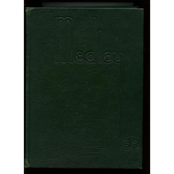 (Custom Reprint) Yearbook: 1936 Danville High School - Medley Yearbook (Danville, IL)