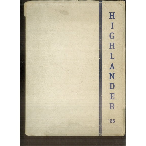 (Custom Reprint) Yearbook: 1936 Highland Park High School - Highlander Yearbook (Topeka, KS)