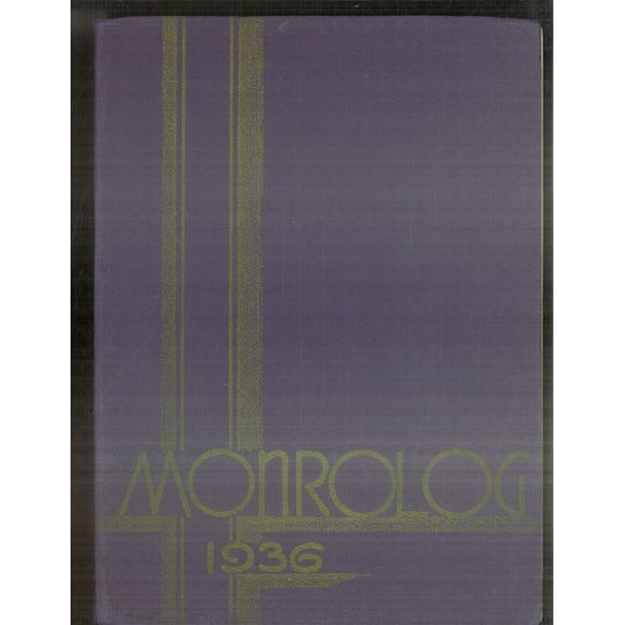 (Custom Reprint) Yearbook: 1936 Monroe High School - Monrolog Yearbook (Rochester, NY)