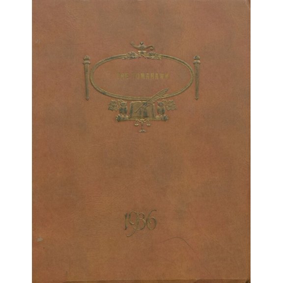 (Custom Reprint) Yearbook: 1936 Tecumseh High School - Tomahawk Yearbook (Tecumseh, NE)