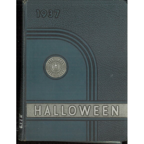 (Custom Reprint) Yearbook: 1937 All Hallows High School - Halloween Yearbook (Bronx, NY)