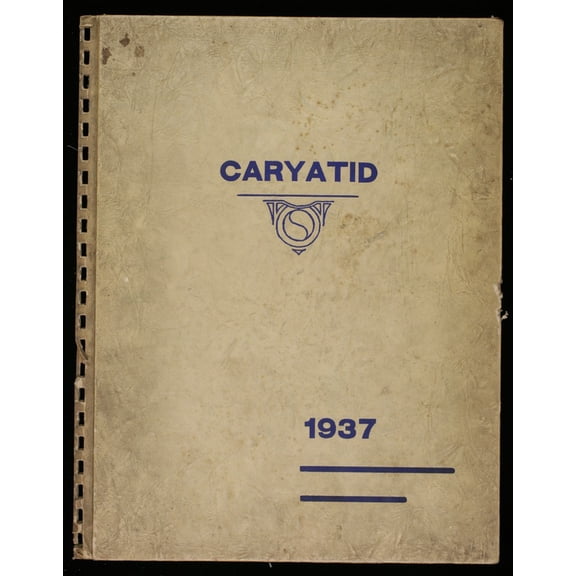 (Custom Reprint) Yearbook: 1937 Carey High School - Caryatid Yearbook (Carey, OH)