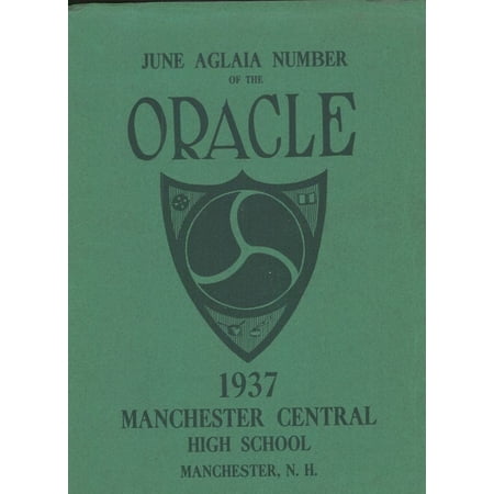 (Custom Reprint) Yearbook: 1937 Central High School - Aglaia Yearbook (Manchester, NH)