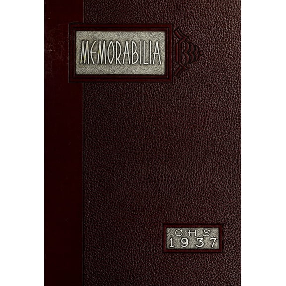 (Custom Reprint) Yearbook: 1937 Clinton High School - Memorabilia Yearbook (Clinton, MA)