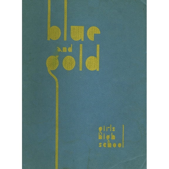 (Custom Reprint) Yearbook: 1937 Girls High School of Brooklyn - Blue and Gold Yearbook (Brooklyn, NY)
