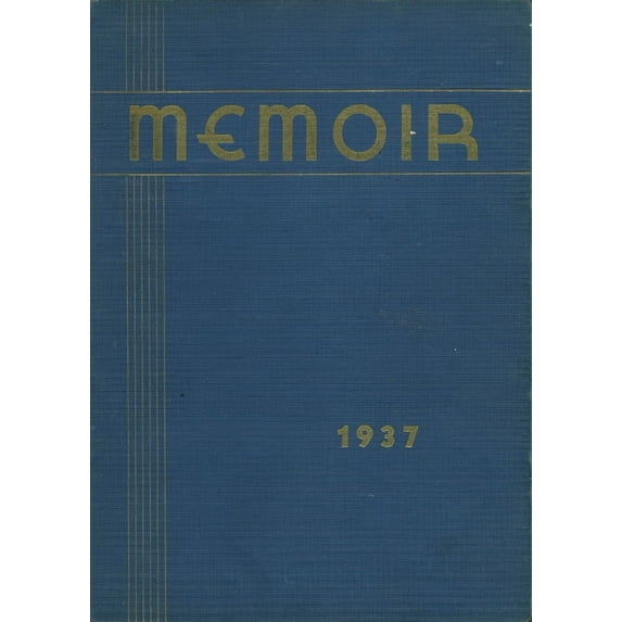 (Custom Reprint) Yearbook: 1937 Grand Rapids Christian High School - Memoir Yearbook (Grand Rapids, MI)