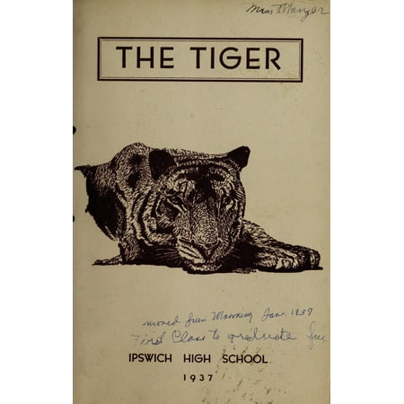 (Custom Reprint) Yearbook: 1937 Ipswich High School - Tiger Yearbook (Ipswich, MA)