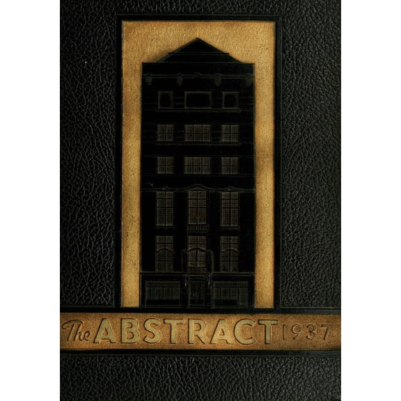 (Custom Reprint) Yearbook: 1937 John Marshall Law School - Abstract Yearbook (Chicago, IL)
