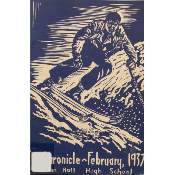 (Custom Reprint) Yearbook: 1937 Lyman Hall High school - Singer Chronicle Yearbook (Wallingford, CT)