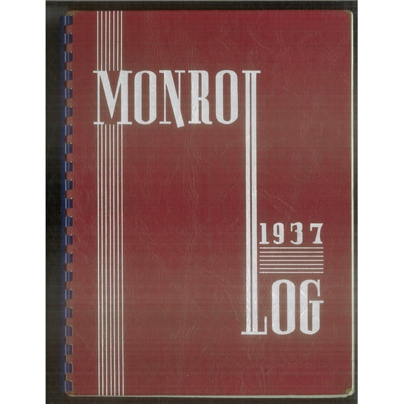 (Custom Reprint) Yearbook: 1937 Monroe High School - Monrolog Yearbook (Rochester, NY)