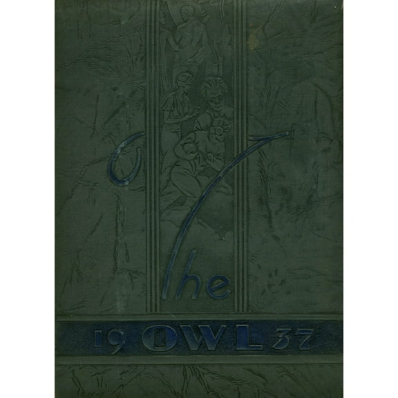 (Custom Reprint) Yearbook: 1937 Paris High School - Owl Yearbook (Paris, TX)