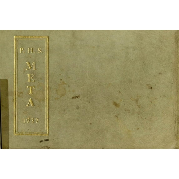 (Custom Reprint) Yearbook: 1937 Peabody High School - Meta Yearbook (Peabody, MA)
