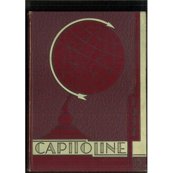 (Custom Reprint) Yearbook: 1937 Springfield High School - Capitoline Yearbook (Springfield, IL)