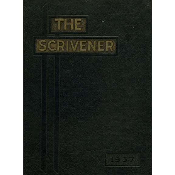 (Custom Reprint) Yearbook: 1937 Springfield High School - Scrivener Yearbook (Springfield, PA)