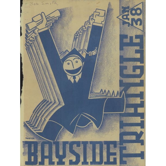 (Custom Reprint) Yearbook: 1938 Bayside High School - Triangle Yearbook (Bayside, NY)