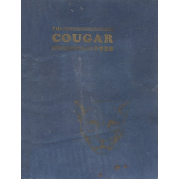 (Custom Reprint) Yearbook: 1938 Casa Grande Union High School - Cougar Yearbook (Casa Grande, AZ)