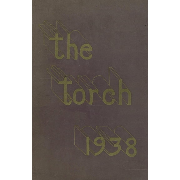 (Custom Reprint) Yearbook: 1938 Lincoln High School - Torch Yearbook (Webster City, IA)